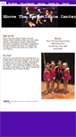 Mobile Screenshot of abovethebarredancecenter.com